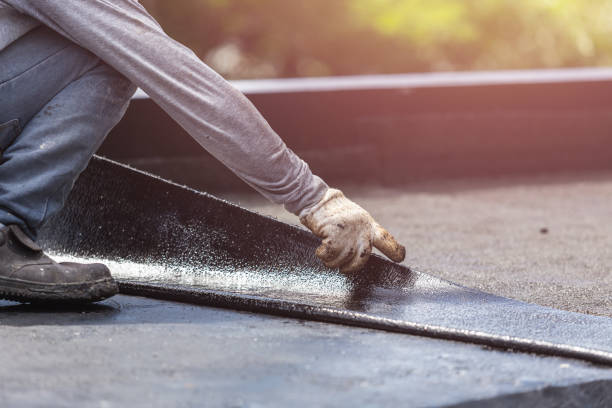 Professional Emergency Waterproofing technician working in Star City, IN